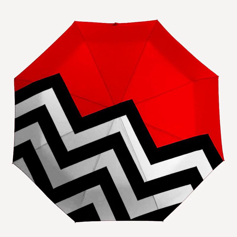 

1pc Sunset Waves Automatic Open/Close Umbrella - Compact Travel Umbrella with 8-Rib Durable Frame, Lightweight & Portable Design z52