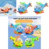 Childrens Light Up Flying Airplane Pull String Toy With Rotating Led For Education And Play