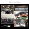 Nedfon Commercial Electric Air Curtain Heater