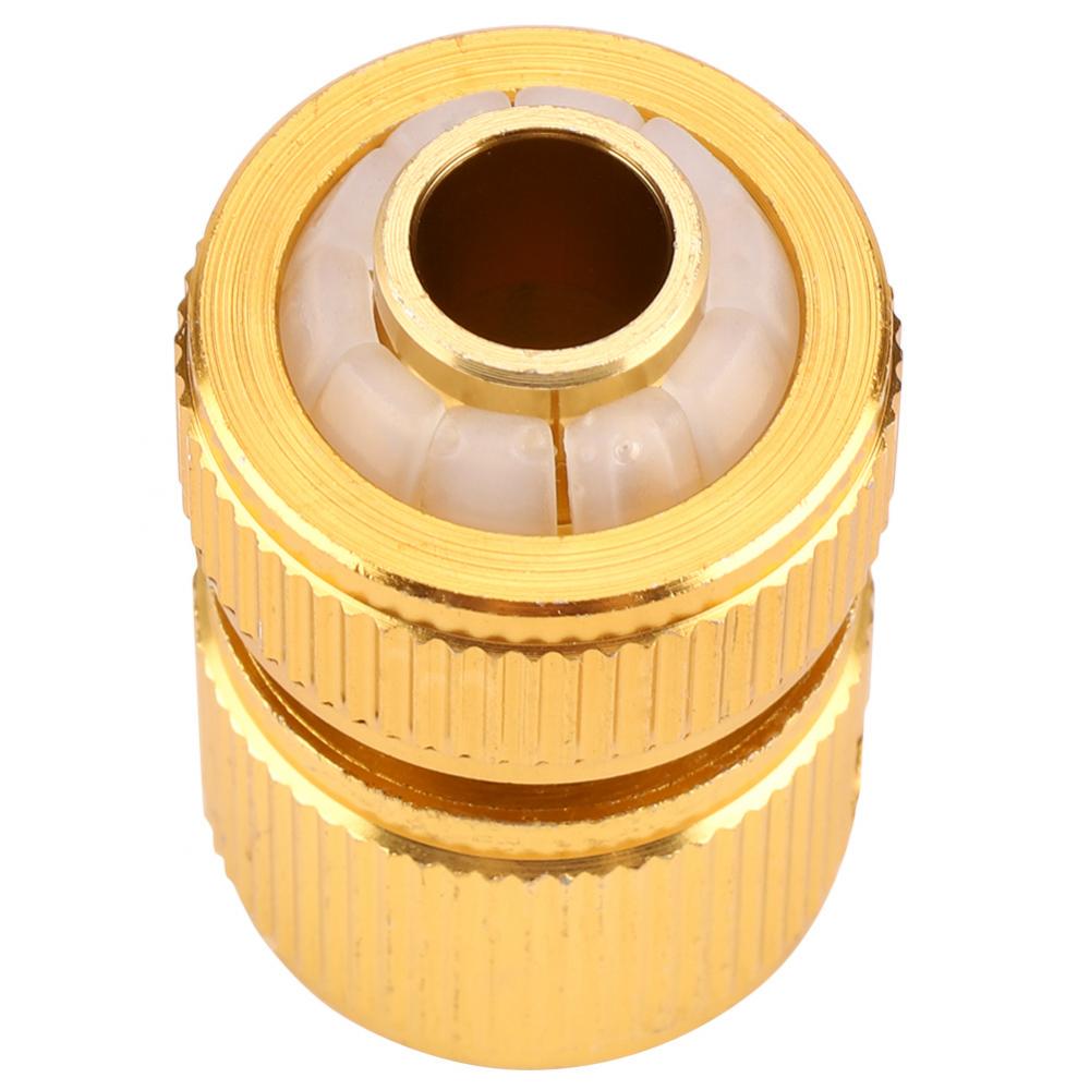 Alloy Garden Pipe Quick Fit Adapter Water Hose Tap Connector Fitting Switch Nozzle Supplies