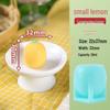 3D Mini Fruit Popsicle Mold - Mango, Peach, Lychee, Strawberry, Cantaloupe, Orange