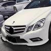 Διαχωριστές Μπροστινού Προφυλακτήρα Body Kit Διαχύτης Αεροτομή Για Mercedes Benz E-Class Coupe C207 AMG e350 e250 e500 Pre-facelift 2009-2012