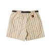 Vans X Spitfire Collaboration Checkerboard Wave Stripe Casual Shorts Women Shorts Off-White VN000GJSDJR