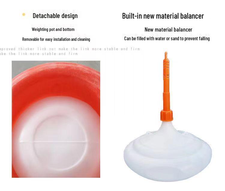 Plasson Automatic Chicken, Duck & Goose Water Drinker & Feeder