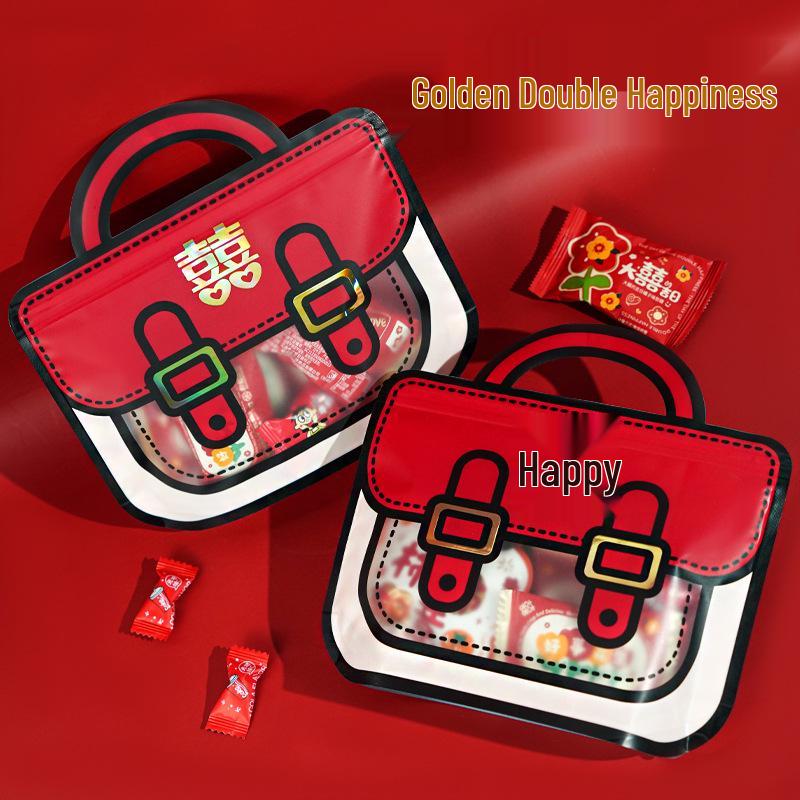 Back-to-School Children's Gift Bags: Cute Self-Sealing Snack & Birthday Packaging