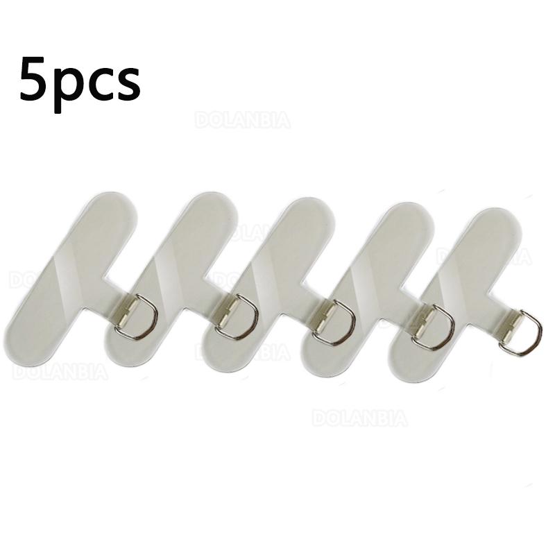 3/5/10PCS Phone Hanging Cord Universal Mobile Phone Lanyard Strap Gasket Cellphone Anti-lost Detachable Patch Sling Tether Pad