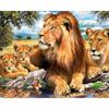5d Animal Diamond Mosaic Painting Painting Lion And Sheep Rhinestone Pictures Art Cross Stitch Kits Home Decors Gifts