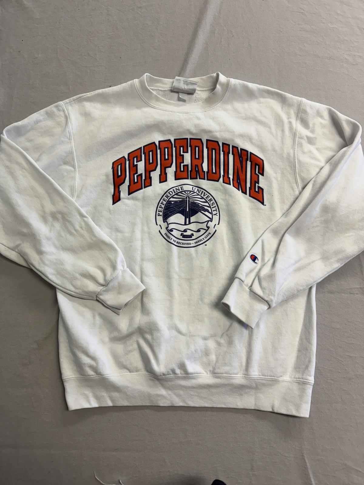 Pepperdine University Crewneck Pepperdine School Seal - M S