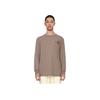 Calvin Klein Überlappendes Buchstaben Langarm-T-Shirt Unisex Oberteile Braun J400192