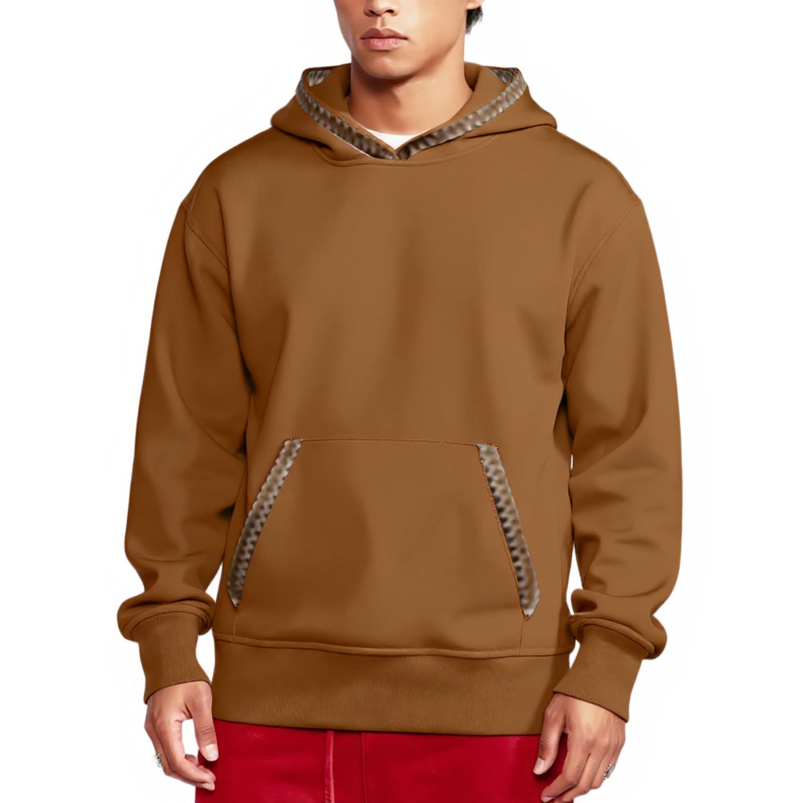 

Мужское худи с карманами, зимнее теплое, с длинным рукавом, на шнурке, толстовка, мужское хлопковое худи XXXL