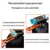 12Pcs U-Shaped Professional Perming Insulation Clip High Temperature Salon Hair Perming Barber Perm Hair Pad Curly Accessory