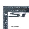 SI Zinc Alloy Metal Badge for Honda Civic - 3D Tail Sticker