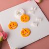 Soft Pottery Clay Cutter Halloween Pumpkin Earring Cut Mold Clay Earring Cutters Mold DIY Pottery Tools for Beginners
