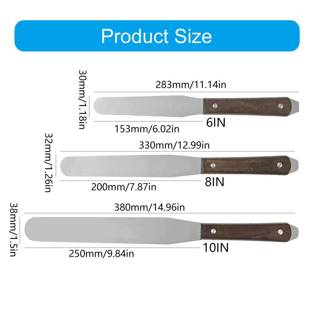 Screen Printing Inks Spatulas Scraper Stainless Steel Spatulas Squeegee for Silk Screen Printing Scraper Tool Accessory