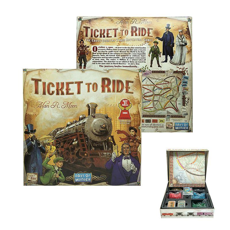 Spannendes Ticket to Ride Brettspiel Days of Wonder 1912 Erweiterungsset