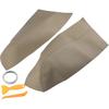 Car Rear Door Panel Armrest Cover Interior Door Trims for Honda Pilot 2009-2015 Beige 1 Pair Auto Accessories