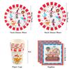 Circus Theme Party Supplies Carnival Animal Paper Plates Cups Tablecloth Balloons Clown Kids Birthday Decor Baby Shower Favors