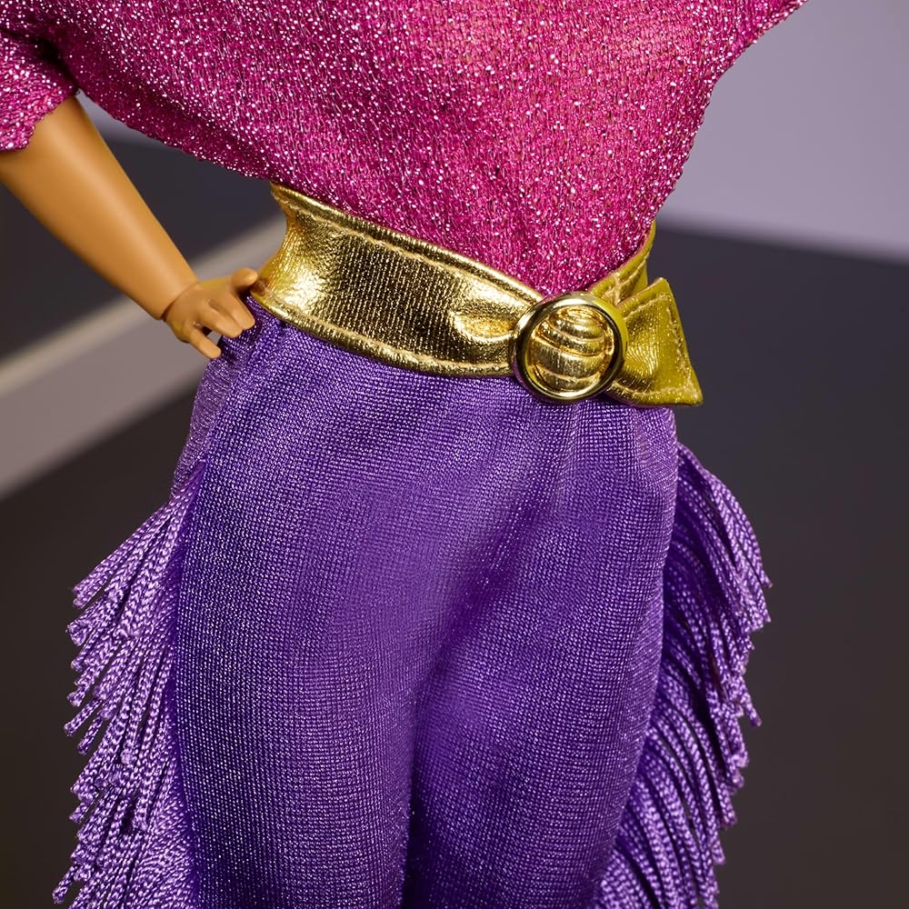 Barbie Debbie Allen Signature Black Doll House Playset Purple for Ages 6 and Up
