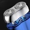 2026 Latest Model  Mini Dual-Head Electric Shaver, 2026 New Upgrade Pocket Shaver USB Mini Shavers for Men, Washable Double Head Razor, Rec
