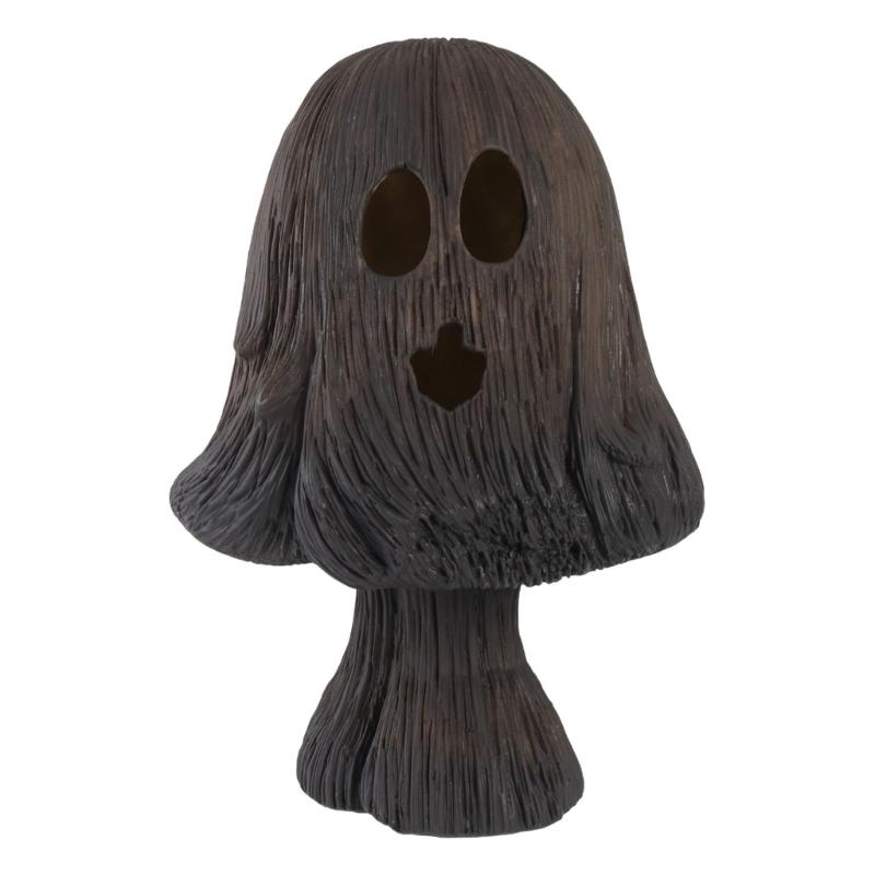 

Light Up Ghosty Decors,LED Ghosty Halloween Decors Ghosty Sculptures for Indoor Halloween Party Home Tabletop Decors 1