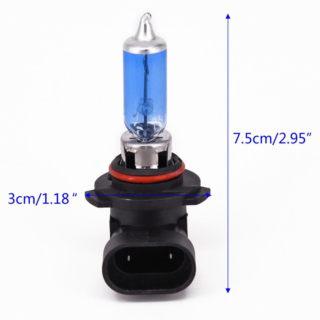 Car White 9005/HB3 6000K Xenon Gas Halogen Slim Headlight Light Lamp Bulbs 12V#