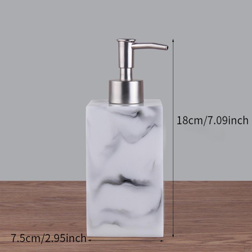 Elegant Marble Soap Dispenser Set for Home And Bathroom