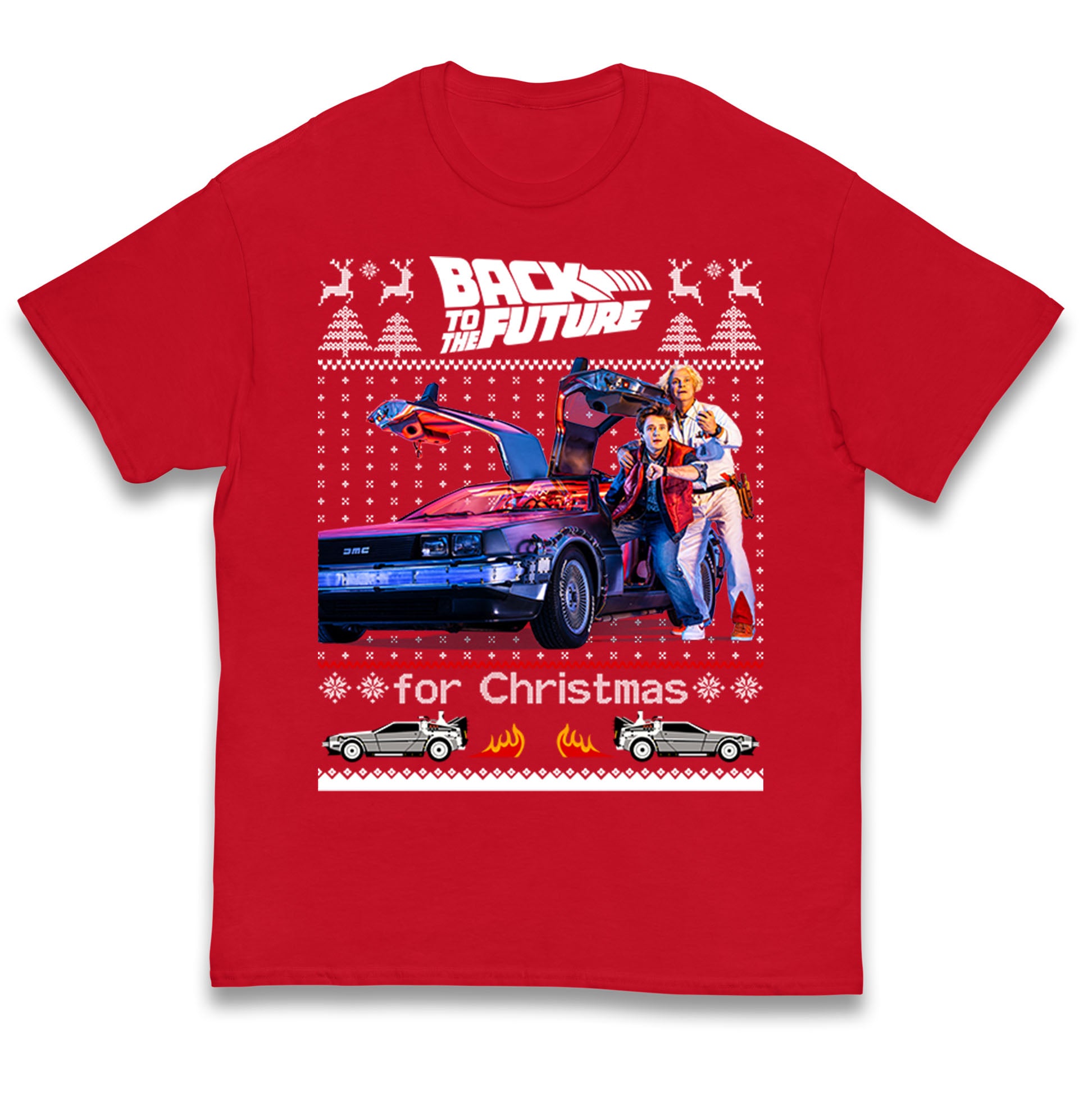 Back To The Future Christmas Kids T Shirt 120