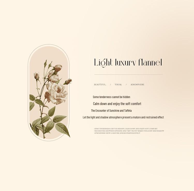 Exclusive Warm Lamb Fleece & Velvet Taffeta Blanket - Custom Thickened Solid Color