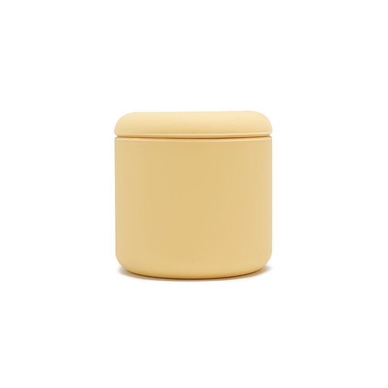 Portable Silicone Mini Travel Jars With Lid For Cosmetic Face Body Hand Cream Jewelry Powder Storage