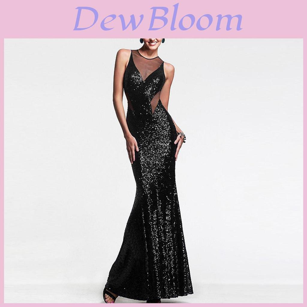 Elegant Women Formal Wedding Bridesmaid Evening Party Long Ball Prom Gown Cocktail Dress