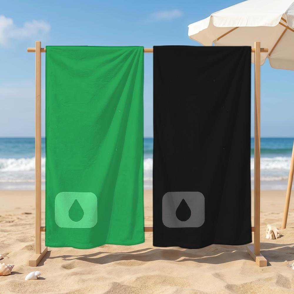 L-Lumon Industries Towel Sports Quick Dry Travel Camping Sandproof Soft Light Large Beach Towel
