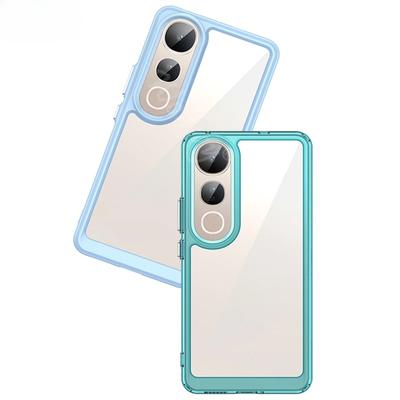 Transparent Case For Vivo V50 Lite Case Anti-knock Silicone Colorful Back Cover Vivo V50 Lite Case For Vivo V50 Lite V50e V50 5G