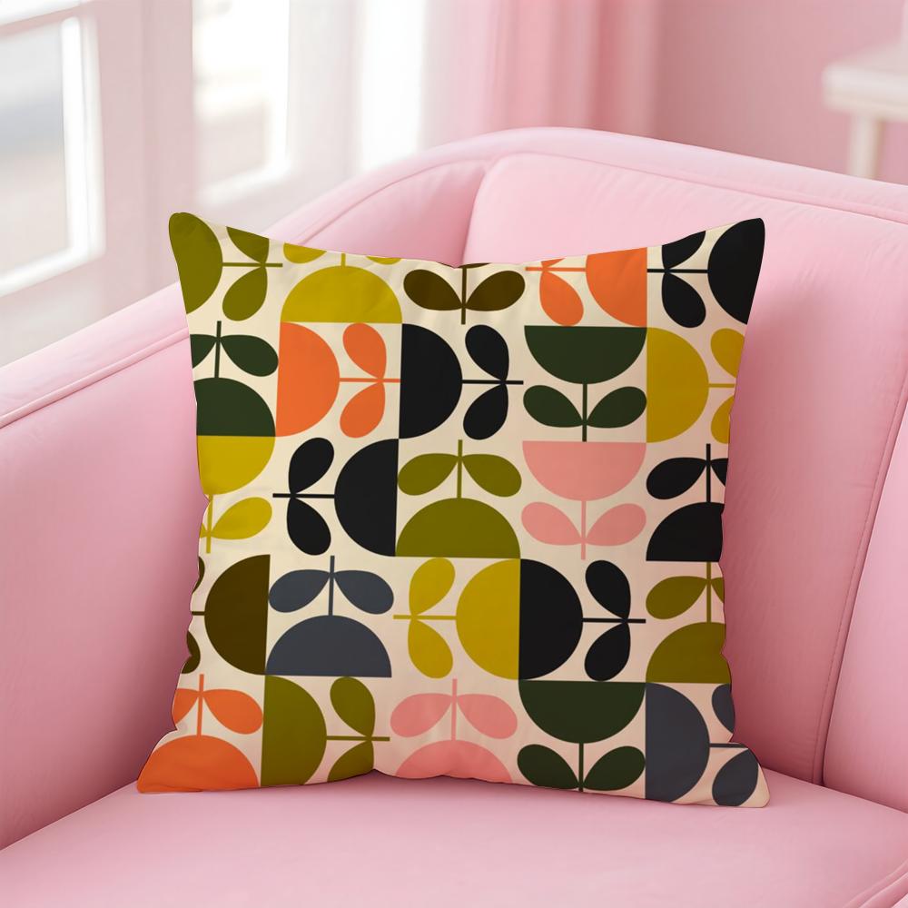 

Подушка Orla Kiely с рисунком, удобная, двусторонняя, идеально подходит для автомобиля, дивана, спальни и других мест 30cmx30cm