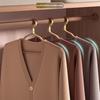 Clothes Hanger Max Load Bearing Anti-rust Aluminum Alloy Smooth Windproof Smooth Non-Slip Suit Coat Hanger Clothing Driying Rack Wardrobe Organizer