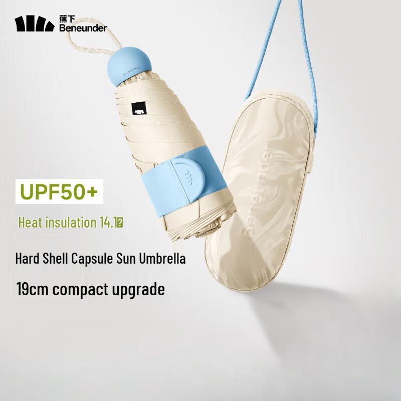 Beneath the Banana UV Protection Five-Fold Capsule Umbrella