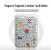 Creative MAGsafe Leather Magnetic Card Holder Case for Apple Phones