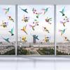 20 Pieces Large Size Hummingbird Window Hummingbird Decals for Windows Anti-Collision Window Clings Decals to Prevent Bird Strikes on Glass Non