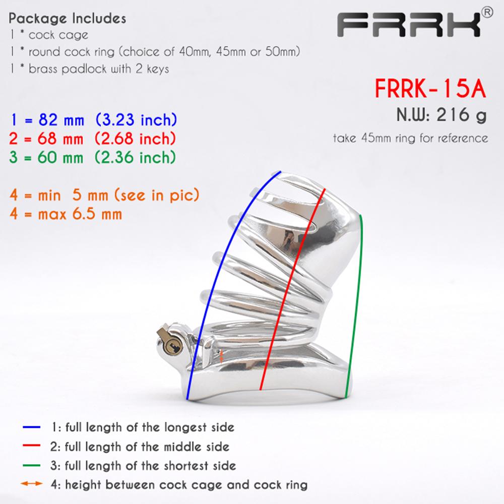 Juguetes sexuales rizados BDSM con cerradura integrada, jaula de castidad de Metal para pájaros, dispositivos de cinturón de Bondage masculino grande, fetiche, anillos para pene a medida, Juguetes