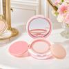 Pink Mini Air Cushion Foundation DIY Box Empty Puff Box With Mirror Makeup Case Skin Care For BB Cream Cosmetic Container
