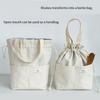 Thicken Aluminium Thermal Bento Box Tote Handbag Stylish & Durable Handbag Canvas Lunch Bag Stylish for Picnics & Travel