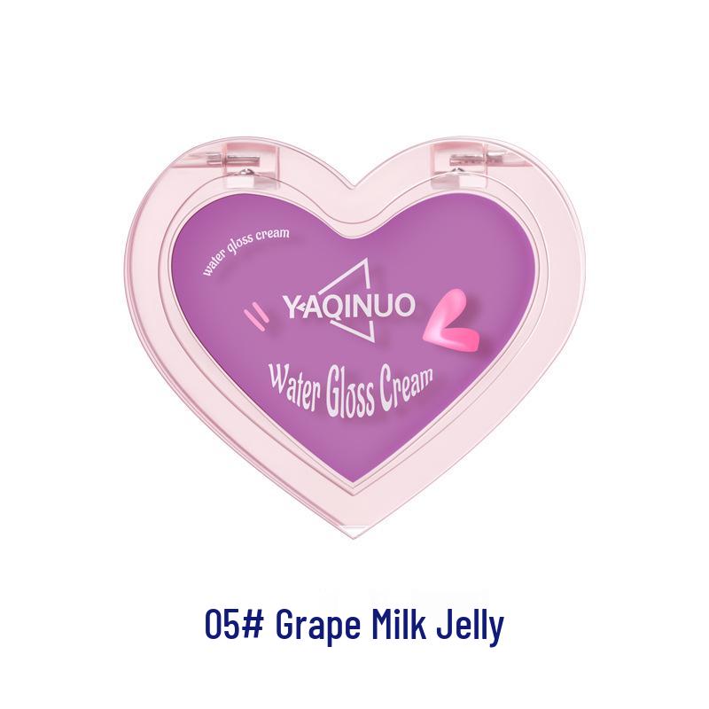 

Yaqinuo Multi-Purpose Glow Cream: Highlighter, Blush, Lipstick, Lip Glaze, Lip Gloss, Eyeshadow - Waterproof & Sweatproof.