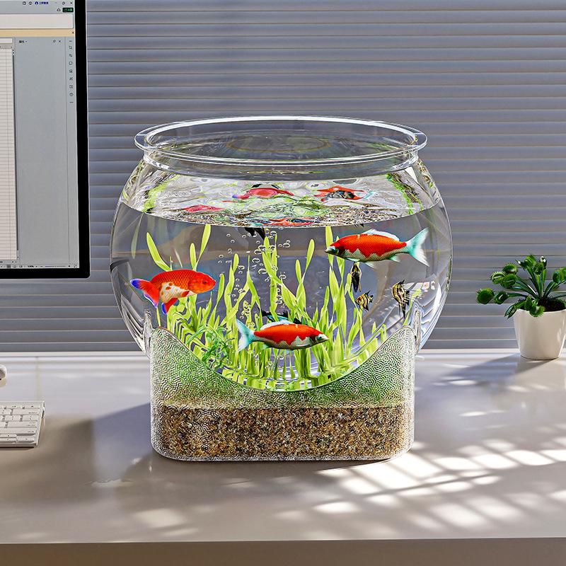 Eco-Friendly Square Transparent Fish Tank for Home Decor