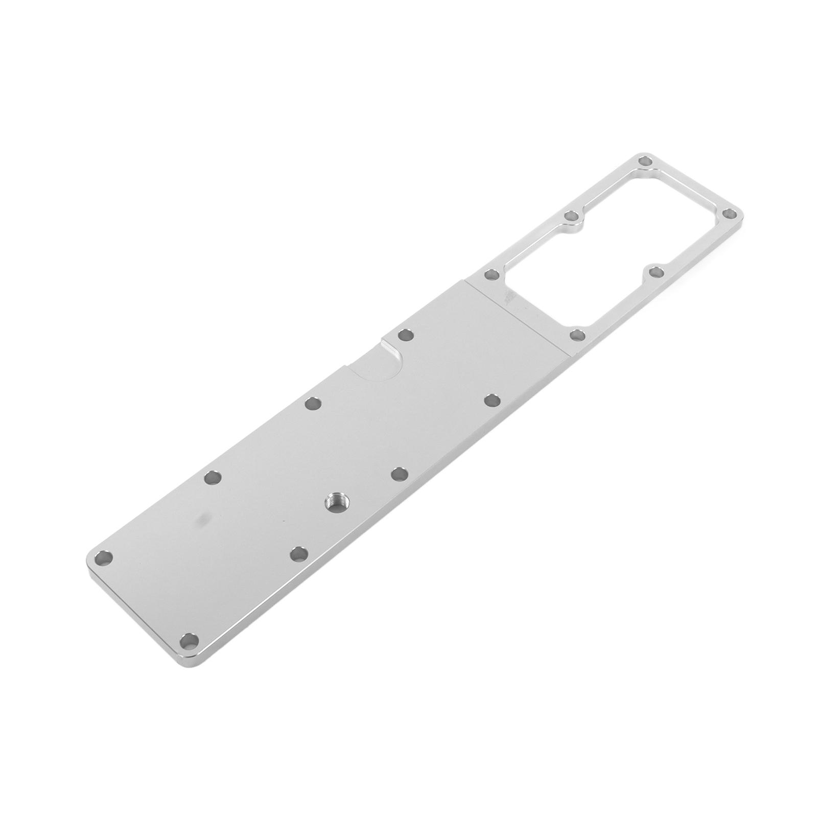 Intake Manifold Plenum Grid Heater Delete Plate Billet Aluminum Replacement for Dodge Cummins 6.7L 2500 3500 2008‑2017