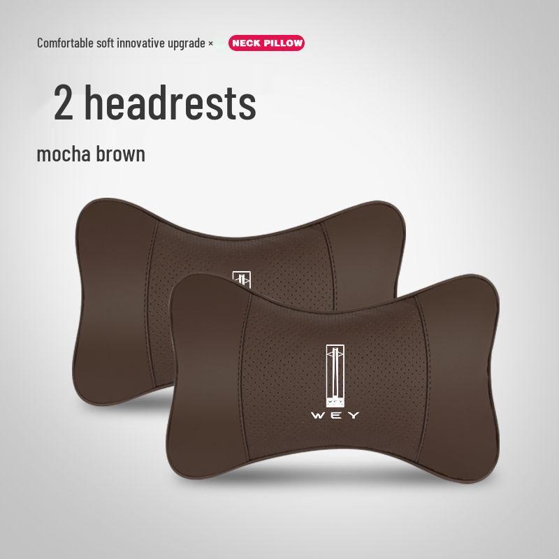 

WEY Car Headrest Neck Protection Pillow for WEY/VV5/VV6/VV7GT/Tank 300/Mocha Models Headrest [1 piece]