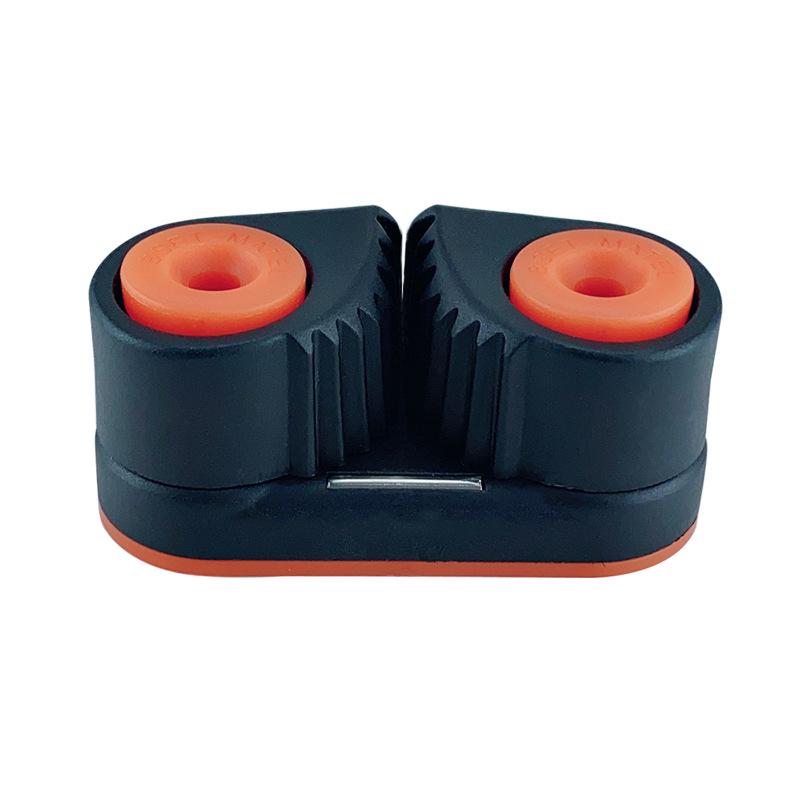 Dual Nylon Strap Guide with Ball Bearing Rope Clamp for Pilates and Fitness