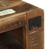 TV Cabinet Multicolored 60 X 32 X 36 Cm Solid Reclaimed Wood