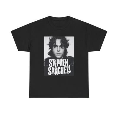 Stephen Sanchez T-Shirt Pop Poster Merch Musik Nashville Unisex Schweres Baumwoll-Tee
