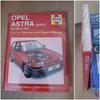 [USED] New and Used Haynes Maintenance Book, Foreign Book, OPEL ASTRA Petrol