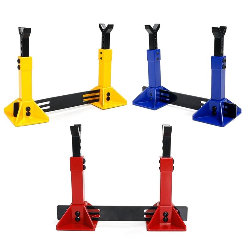 Simulated Car Metal Lift Jacks Repair Stand Remote Control Car Display Model Car Lift Jacks for 1/12 1/10 1/8 1/7 Scale
