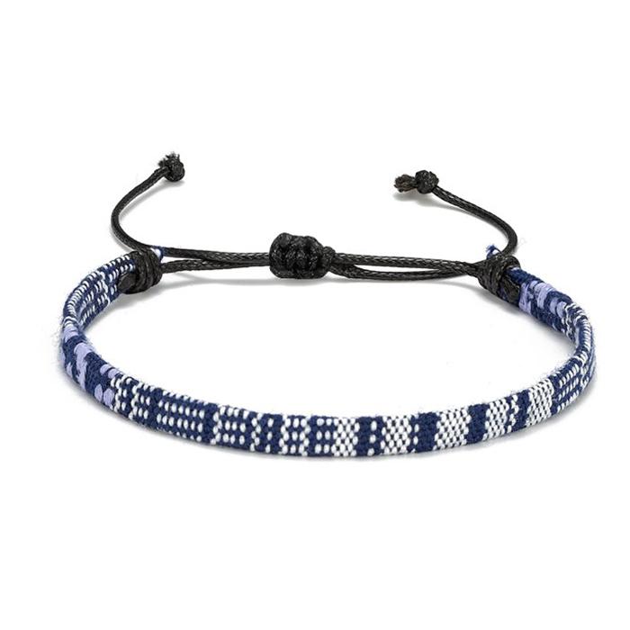 Bohemian Handmade Couple Bracelets Men Charms Weave Adjustable Bracelets for Women Friendship Summer Beach Surfing Boho Jewelry